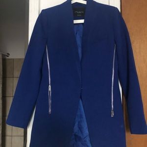 Akira Blazer Blue Navy Coat SZ M